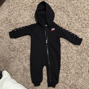 Nike Black Hooded Kids One Piece